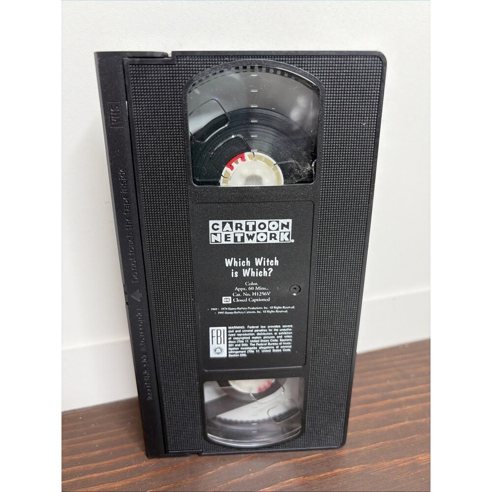 Scooby Doo Which Witch Is Which VHS Cartoon Network 60 Min No Case